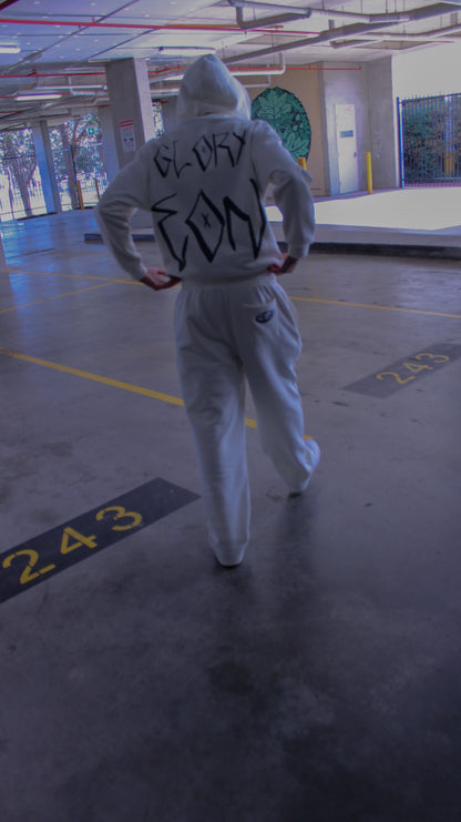 Loose Fit Sweatpants White