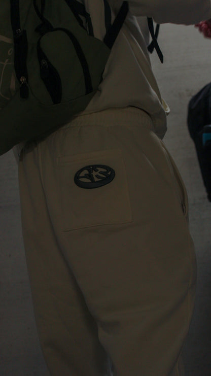 Loose Fit Sweatpants White